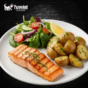 Salmón a la plancha