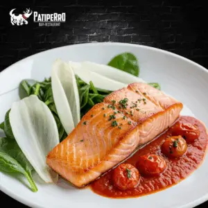 Salmón a la toscana