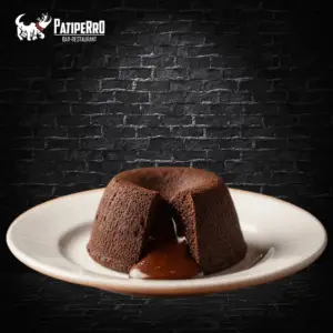 Volcán de chocolate